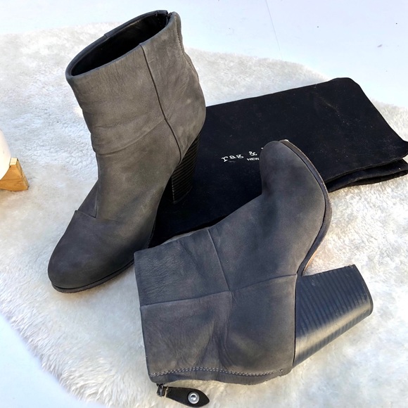*Rag & Bone | Newbury SuedeHeeled Booties 6.5 - Picture 12 of 16